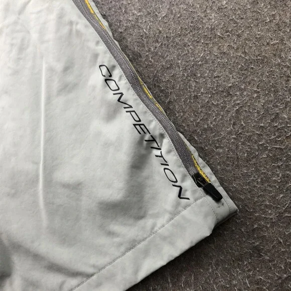 Vintage Nautica Competition Shorts Mens XL Gray Mesh Lined Swim Trunks - Picture 2 of 8